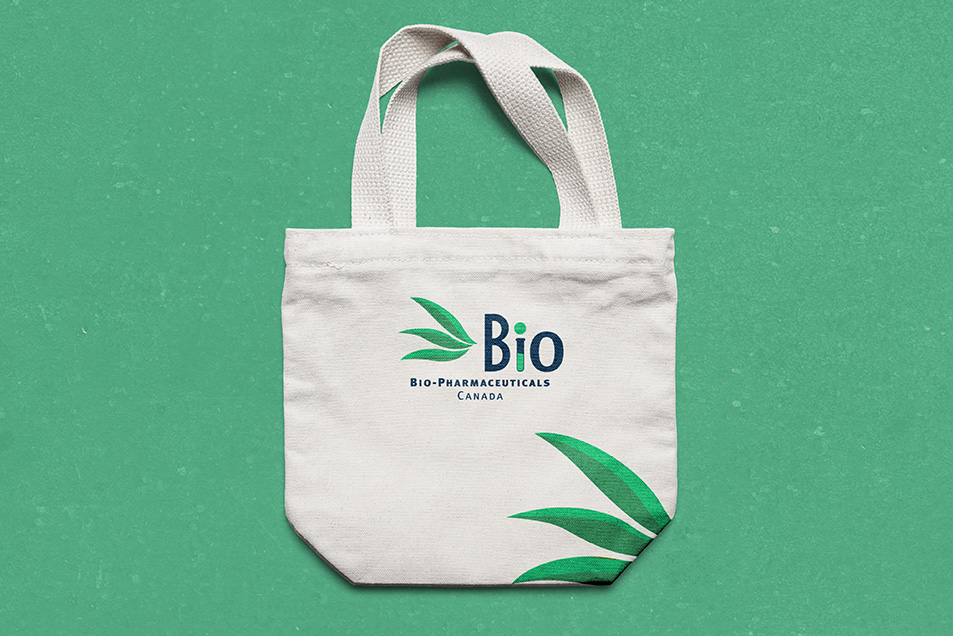 BIO pharmacies logo using the golden ration rules by Vision advertising
